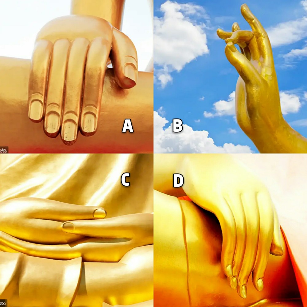 心理学你最喜欢哪种姿势的佛手测出你接下来在哪方面要比别人强