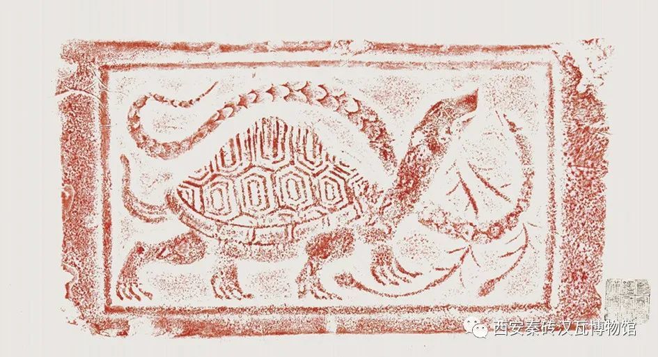 汉 双阙 门吏 马 画像砖 107cm×35cm汉·龙 虎 玉壁 画像