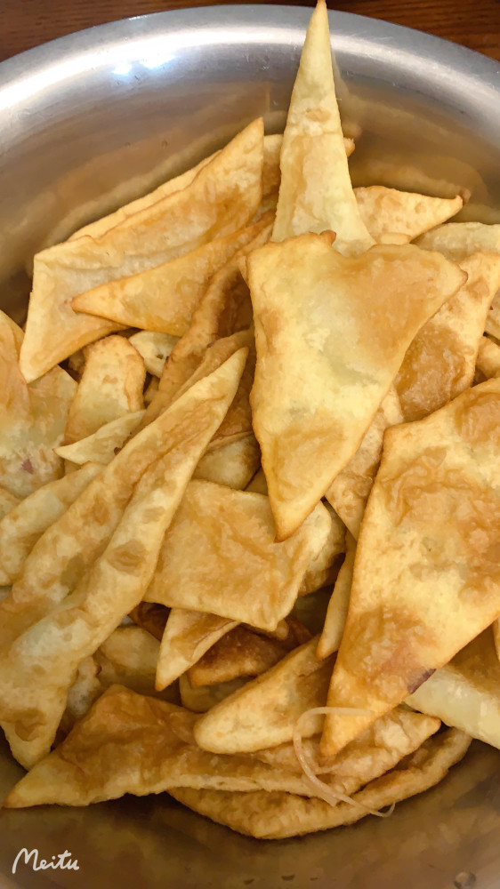 自己动手油炸红薯片,益气生津,酥脆爽口