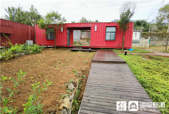 文旅扶贫齐鲁行田园意境与现代化的碰撞翼云湖集装箱小镇助力乡村振兴