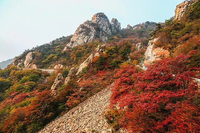 当最美的深秋遇上最美的昆嵛山