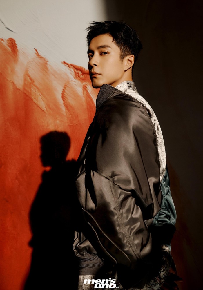 韩东君登杂志封面02油画质感大片荷尔蒙气息尽显