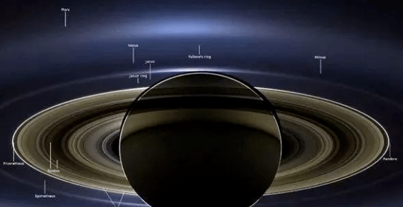 终于暴露了 土星环正在消失 却发现大量修补土星环的外星飞船 土星环 外星飞船 土星 外星人 柏格伦