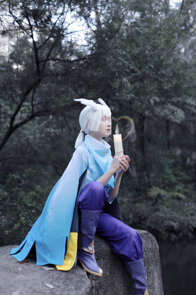 sky光遇cosplay正片图赏光遇白鸟