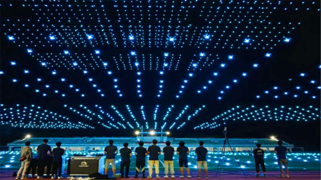 3000架无人机集群飞行,中国再次打破世界纪录,一旦军用那还了得?