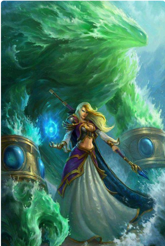 考虑过终极索兰莉安的战吼后,他们觉得改为9费比较合适.