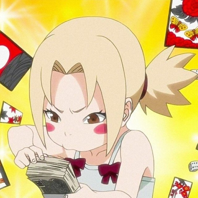 动漫头像火影忍者大孙女纲手头像变化最大的女生