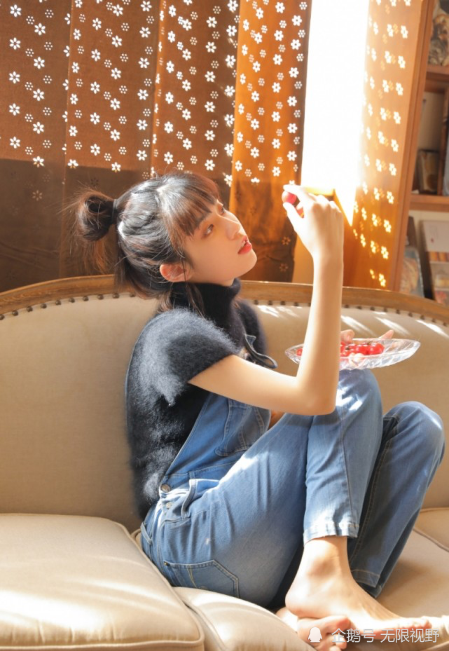 元气少女俏皮丸子头女生图片盛宴_腾讯新闻