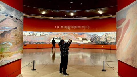 黄河|看展｜“黄河魂 赤子心”王克举百米油画长卷展