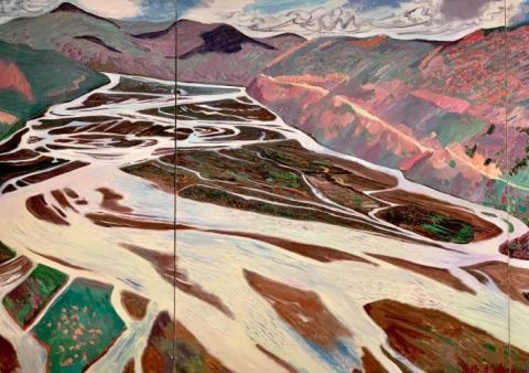 黄河|看展｜“黄河魂 赤子心”王克举百米油画长卷展