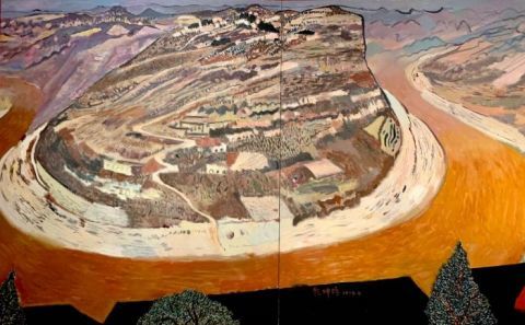 黄河|看展｜“黄河魂 赤子心”王克举百米油画长卷展