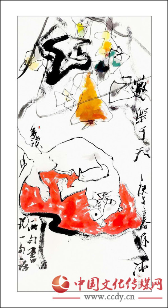 文人画|现代抽象文人画大家东泽作品赏析