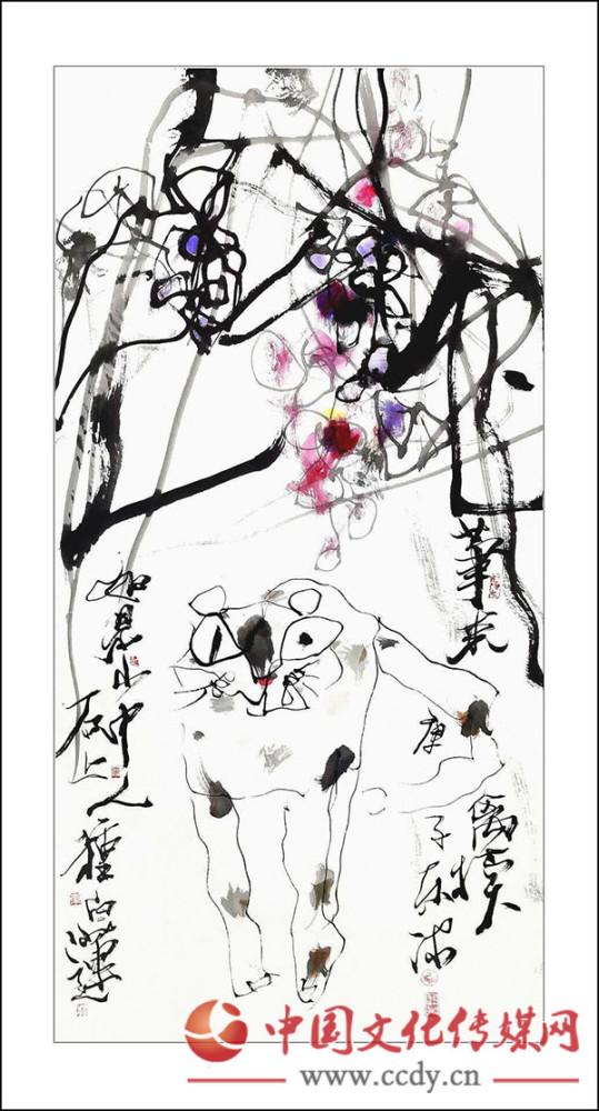 文人画|现代抽象文人画大家东泽作品赏析