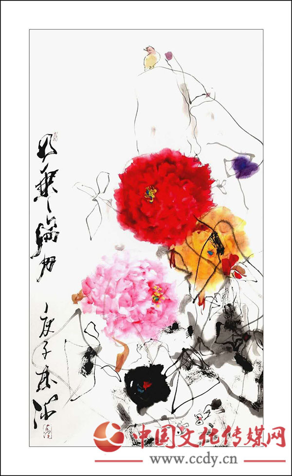 文人画|现代抽象文人画大家东泽作品赏析