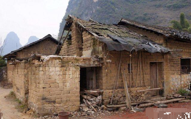 最破烂的农村房子图片图片