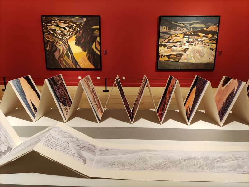 王克举|中国美术馆展出王克举《黄河》百米油画长卷