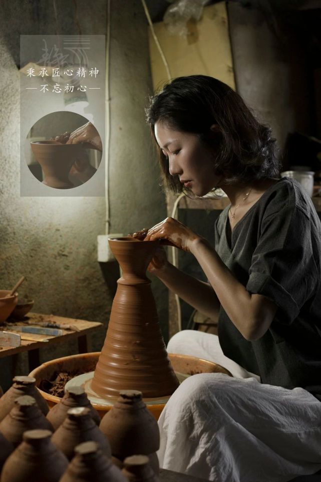 建盏女匠人张静老师作品赏析,创意灵感和文化历史的融会贯通_腾讯新闻