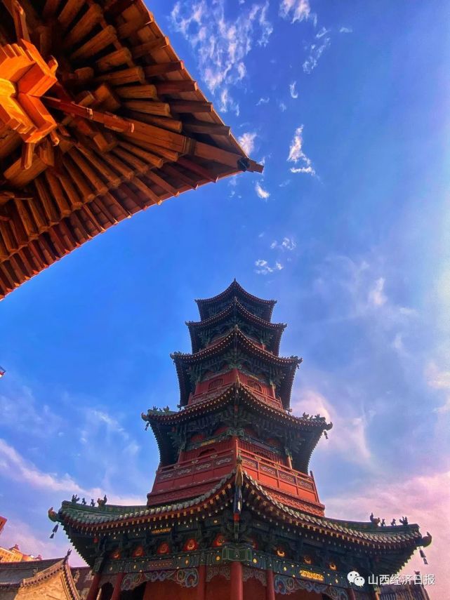 太原市中心一座600年的古建筑即将修复完成,又是一个"网红"景点