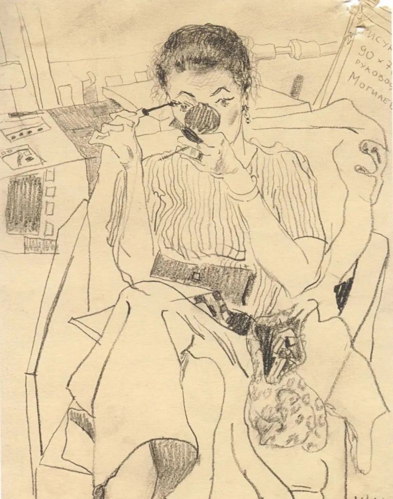 列宾美院学生速写习作