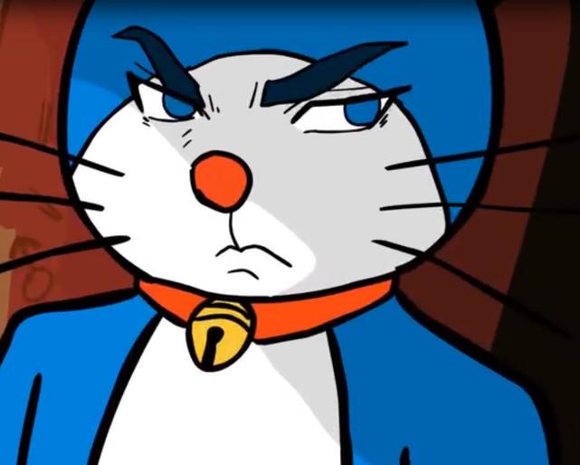 打开腾讯新闻,查看更多图片 >其中的哆啦a梦是一个痴爱静香的不良少年