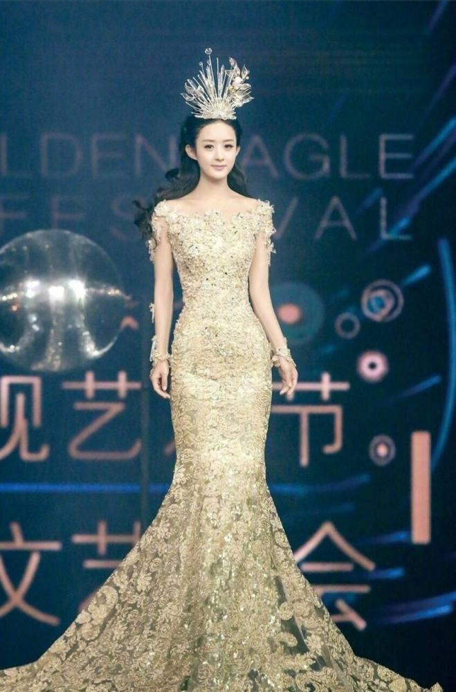 金鹰女神|宋茜金鹰女神造型显腰粗，她能否打破风光一时即扑街的女神魔咒？