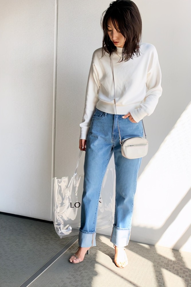 20种推荐的女性牛仔裤,各个式样的牛仔裤搭配合集,随意搭配的牛仔时尚