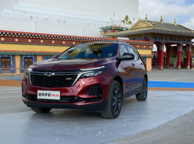 硬朗强悍舒适智能雪佛兰新探界者rs试驾高原