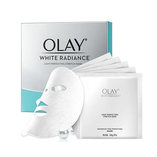 olay水感透白光塑钻纹弹力面膜