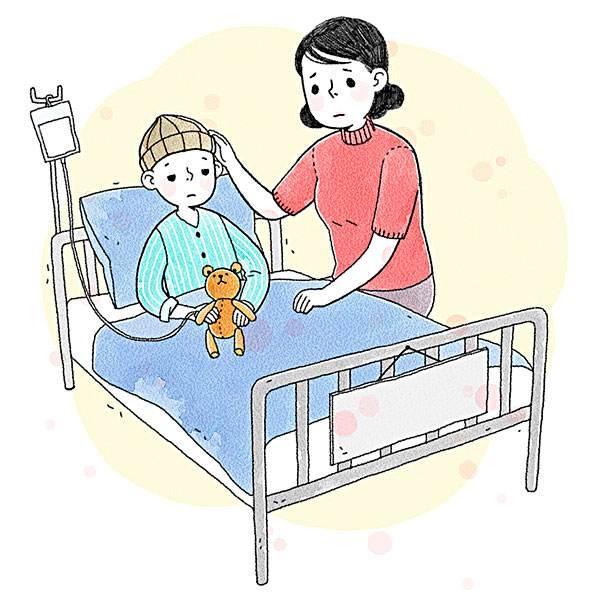 医院里,父亲训斥孩子不关心妈妈,儿子的一句话,让爸爸哑口无言