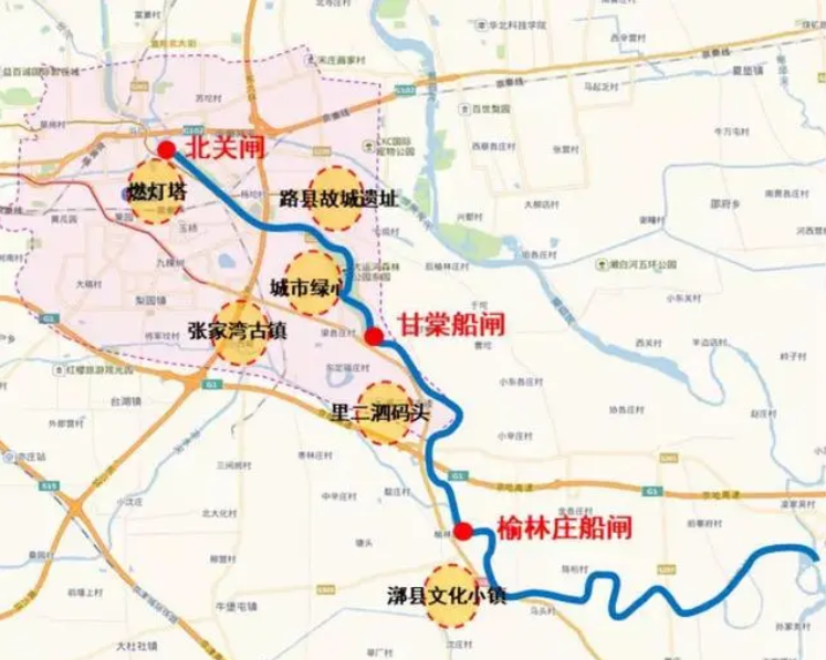 上连通州下接武清北运河香河段6月将与北京同步通航