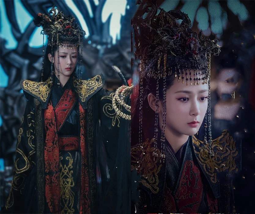 锦觅黑色嫁衣杨幂黑色嫁衣