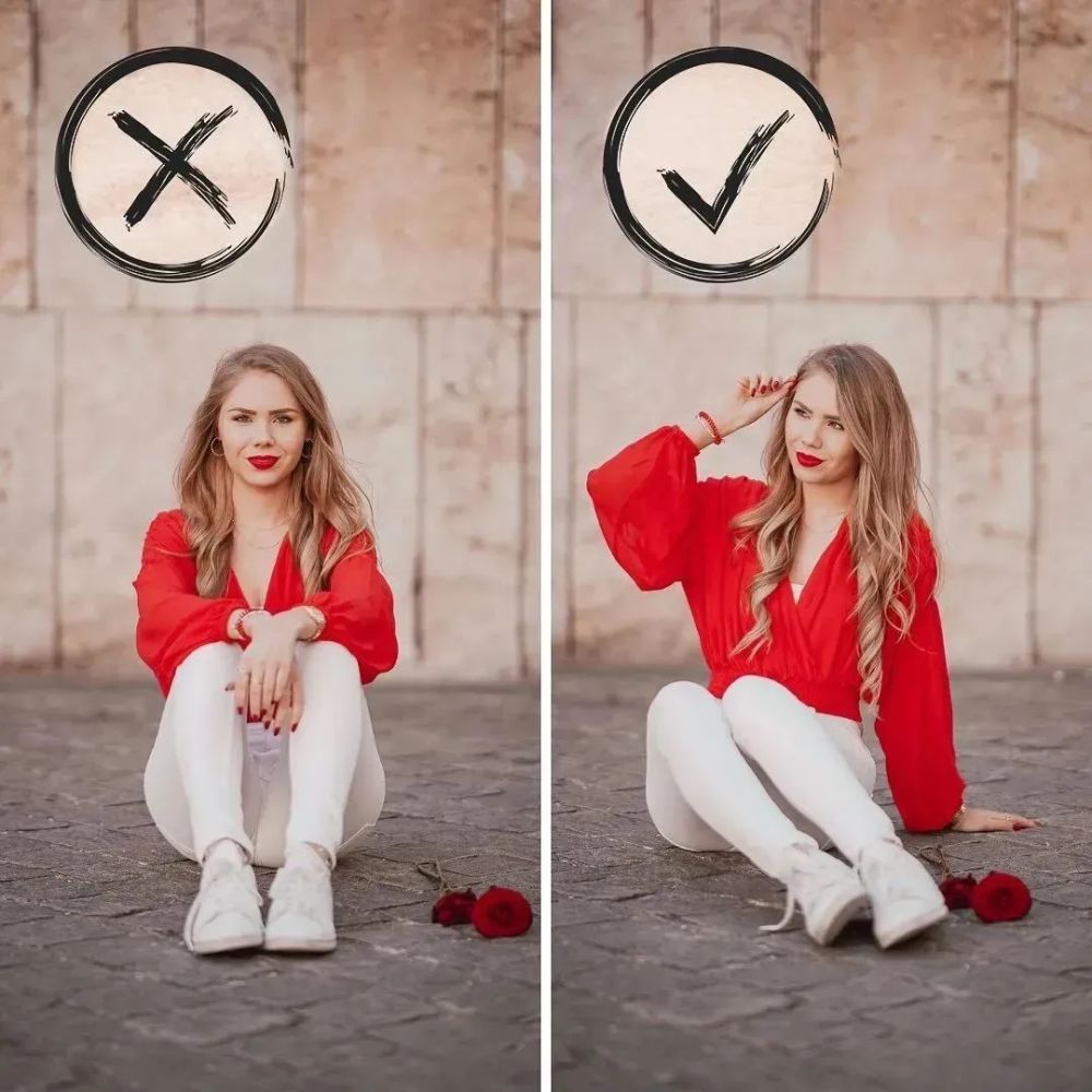 拍照时手不知道放哪里?这些姿势就很自然!