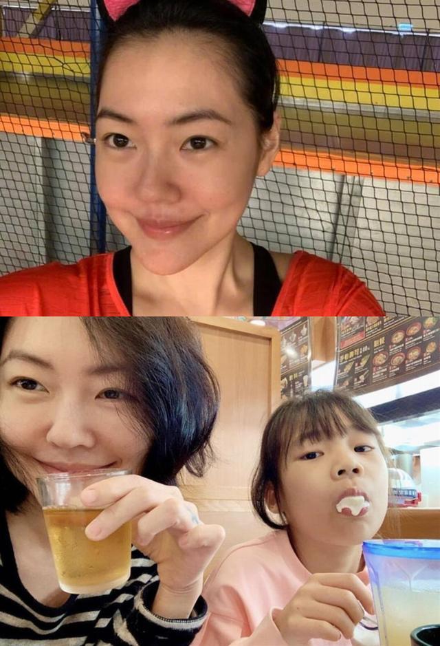 小s|小S带两女儿外出吃饭，打扮随意发型凌乱，晒素颜照脸胖到认不出