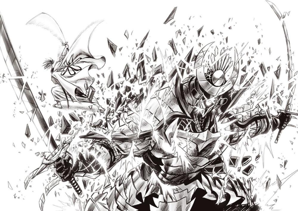 村田又修改剧情了原子武士大加强神级怪人被琦玉踩在脚下