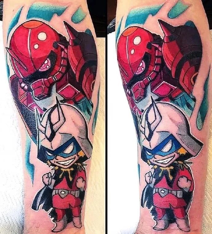 模玩控:高达身上纹,酷炫社会人