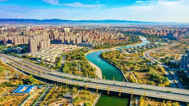 美图俯瞰呼和浩特市