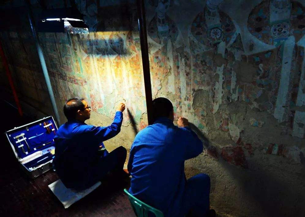 敦煌壁画|如何修复敦煌壁画，修复师们经过总结，共归纳出这些“绝”招
