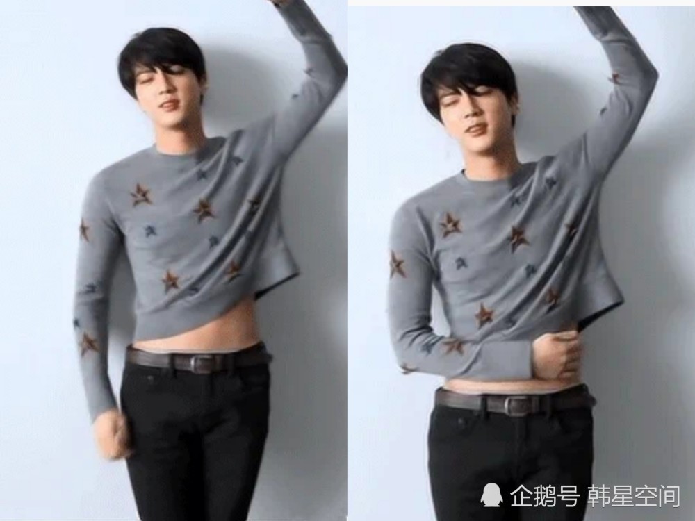 bts防弹少年团|BTS防弹少年团金硕珍，不愧是保守Boy，能露的只有膝盖了吧！