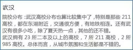 高校|大城市高校录取分数虚高？看看大城市的这些优势就知道有多值了