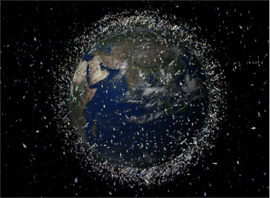 太空|地球已变样！太空中布满了垃圾，以2.8万公里的时速飞行