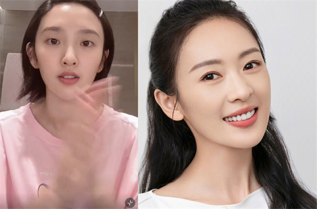 唐艺昕|唐艺昕产后首次素颜示人，却被吐槽变模样没辨识度，撞脸童瑶