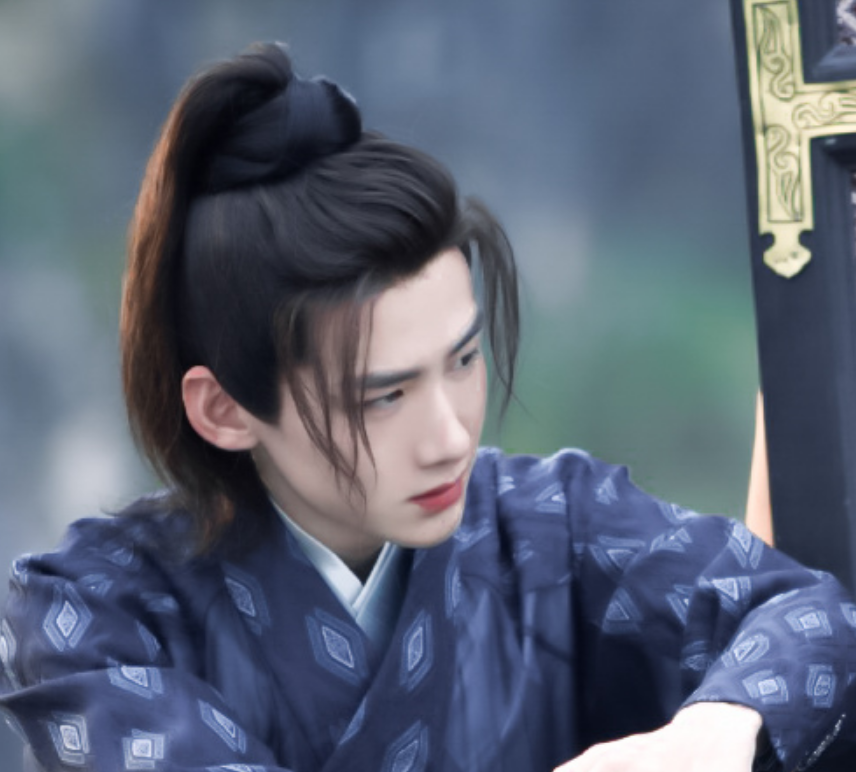 男明星的古装高马尾,肖战潇洒,刘昊然俊秀,看到他:童年男神啊!