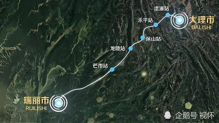 大瑞铁路龙陵站位置图片