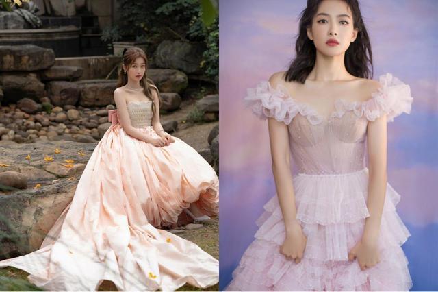 赵丽颖|赵丽颖金鹰节造型太朴素？被曝穿过季礼服，脖子上连珠宝也没有