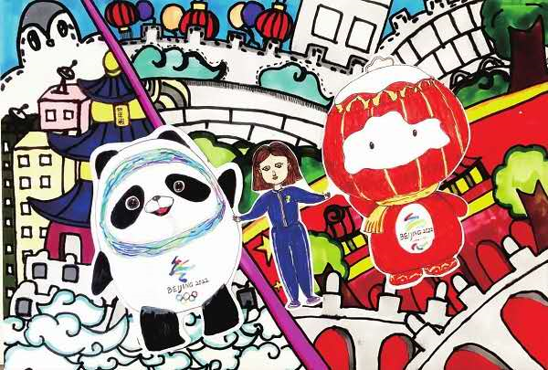 中小学生|来看！北京中小学生画笔诉乡情