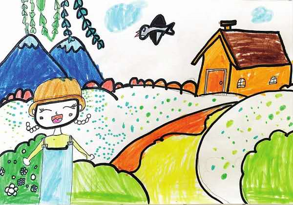 中小学生|来看！北京中小学生画笔诉乡情