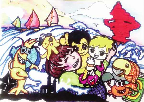 中小学生|来看！北京中小学生画笔诉乡情