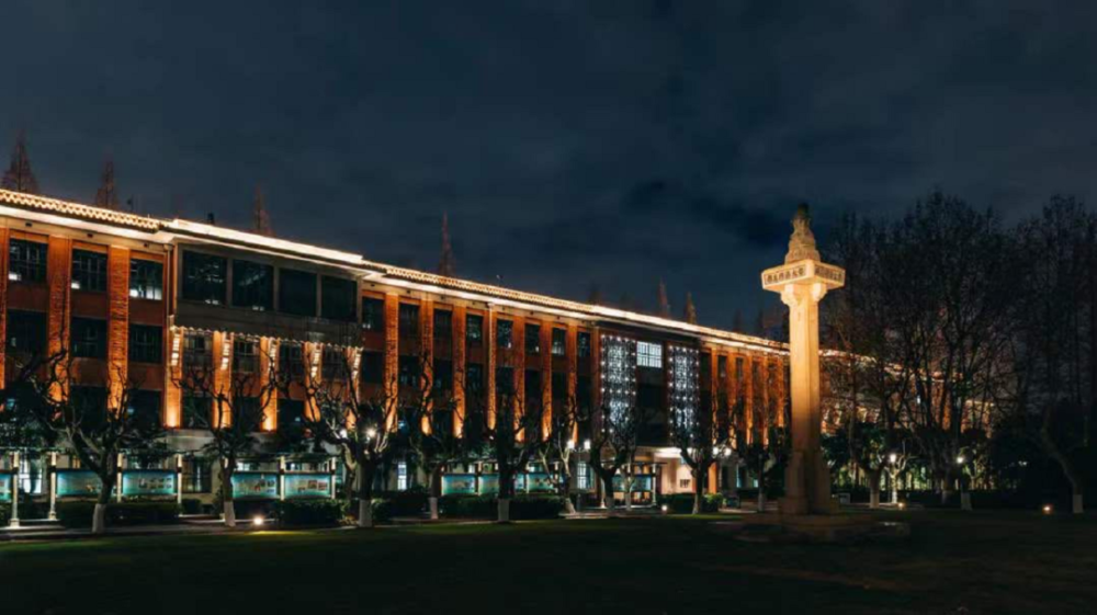 松江大学城夜景美图:每一盏点亮的灯都有故事