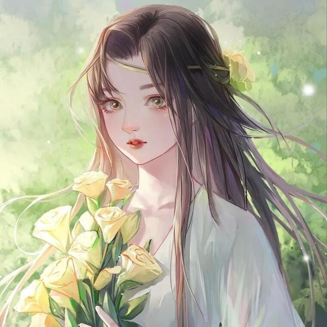 优质古风女生头像缱绻温柔少女心
