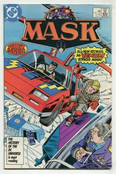 美国tv漫画《mask》(蒙面斗士)封面欣赏及已知和未知问题